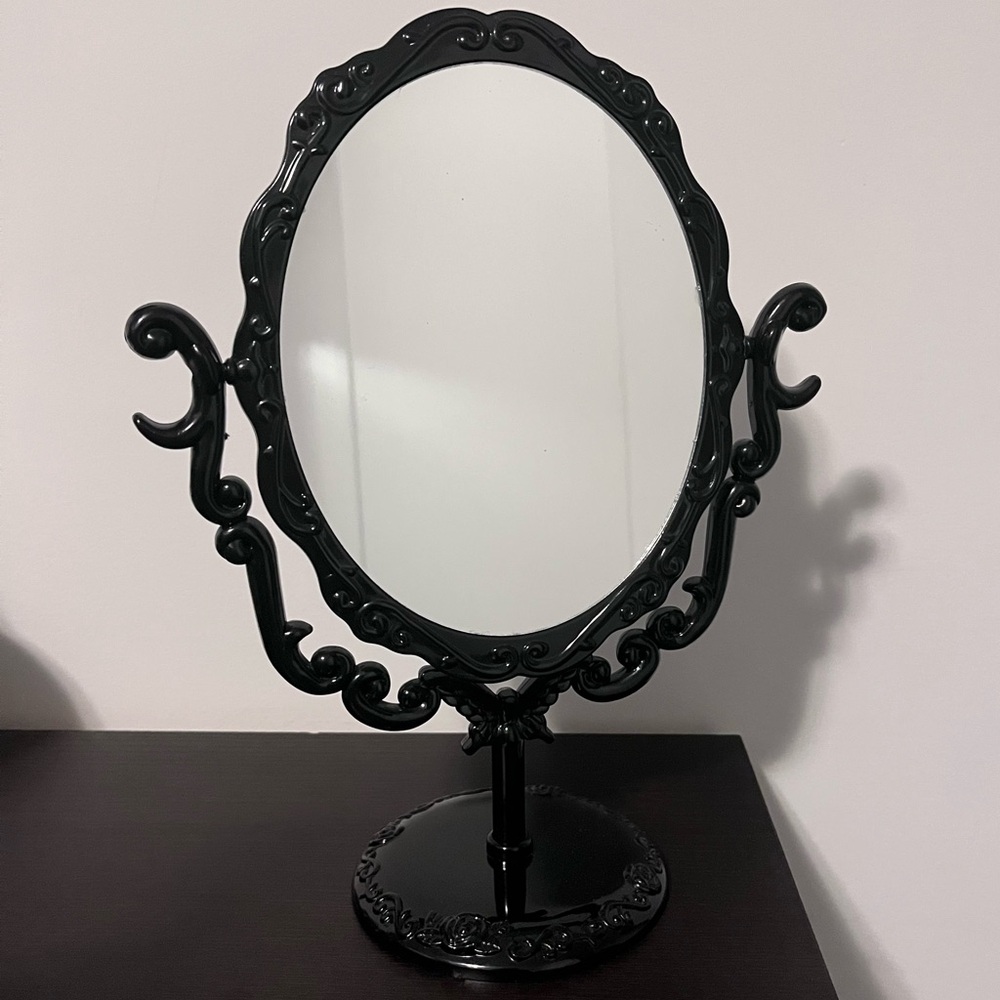 Elegant Black Vanity Mirror